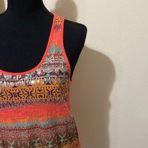Express southwest inspired racerback tank